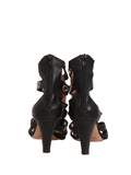 Chloe Leather Grommet Sandals