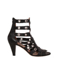 Chloe Leather Grommet Sandals