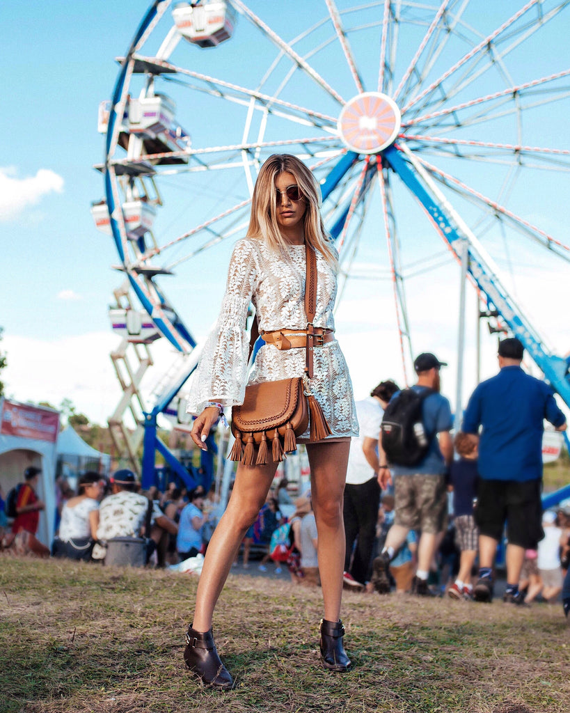 Michael Kors Bell Sleeve Lace Dress