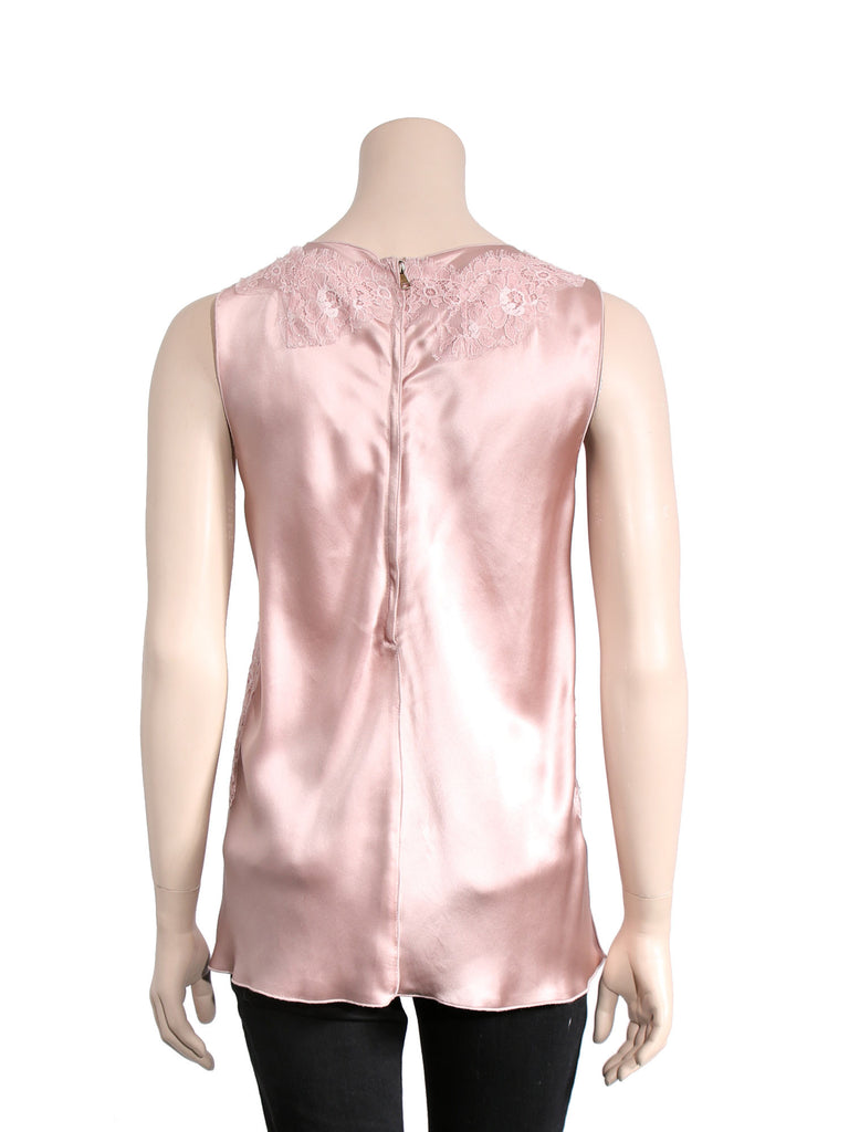 Dolce & Gabbana Silk Lace Top
