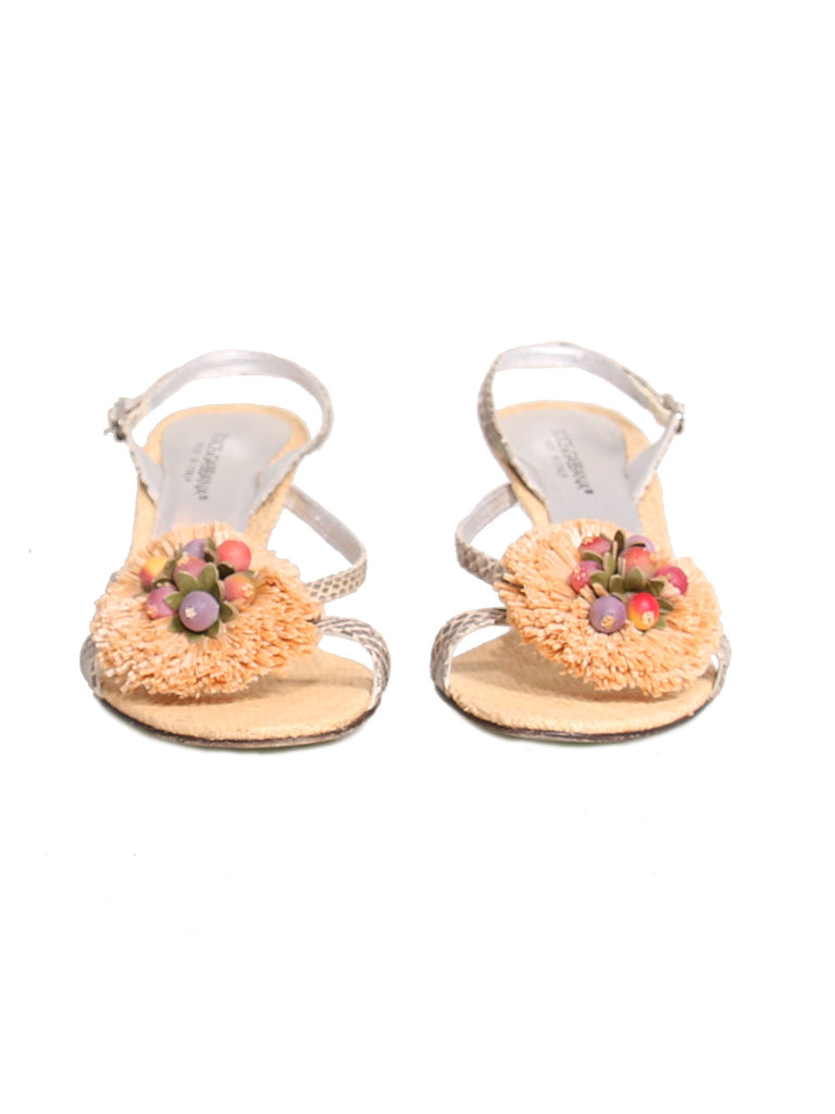 Dolce & Gabbana Fruit Basket Heels