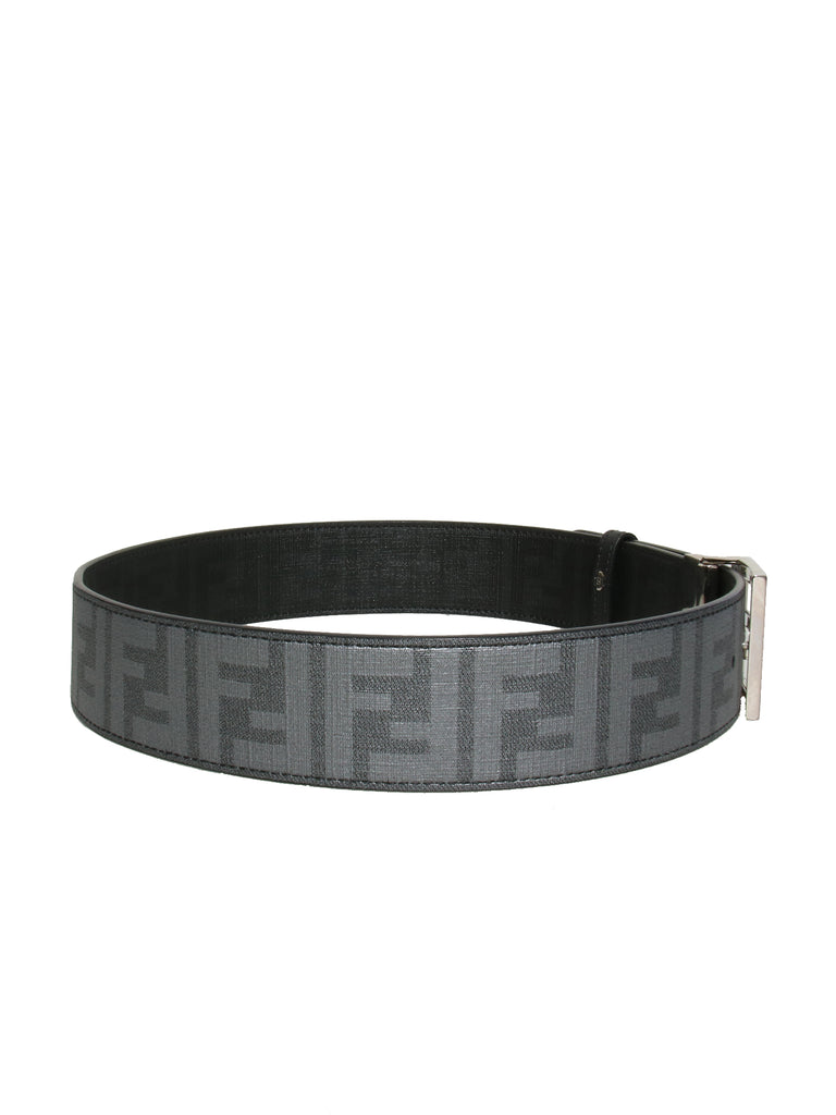 Fendi Coated Canvs Logo Belt
