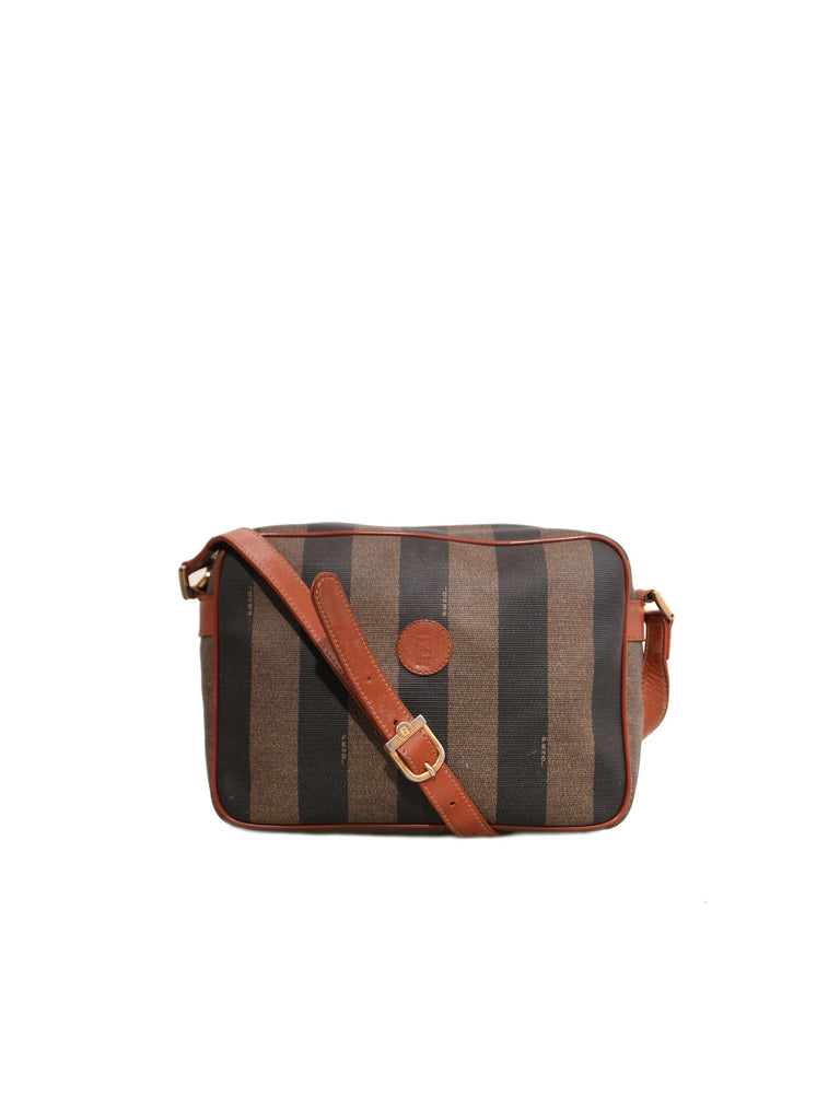 Fendi Pequin Shoulder Bag