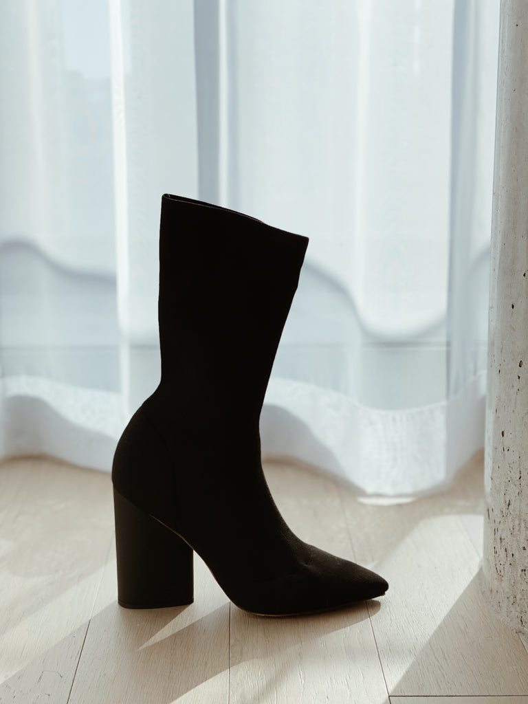 YEEZY Stretch-Knit Sock Boots