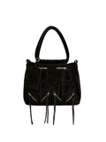 Balenciaga Suede Fringe Bag