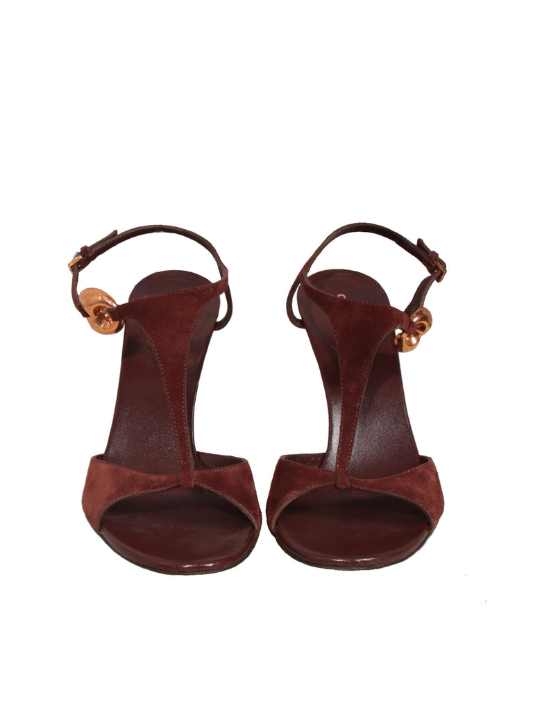 Gucci Suede Sandals