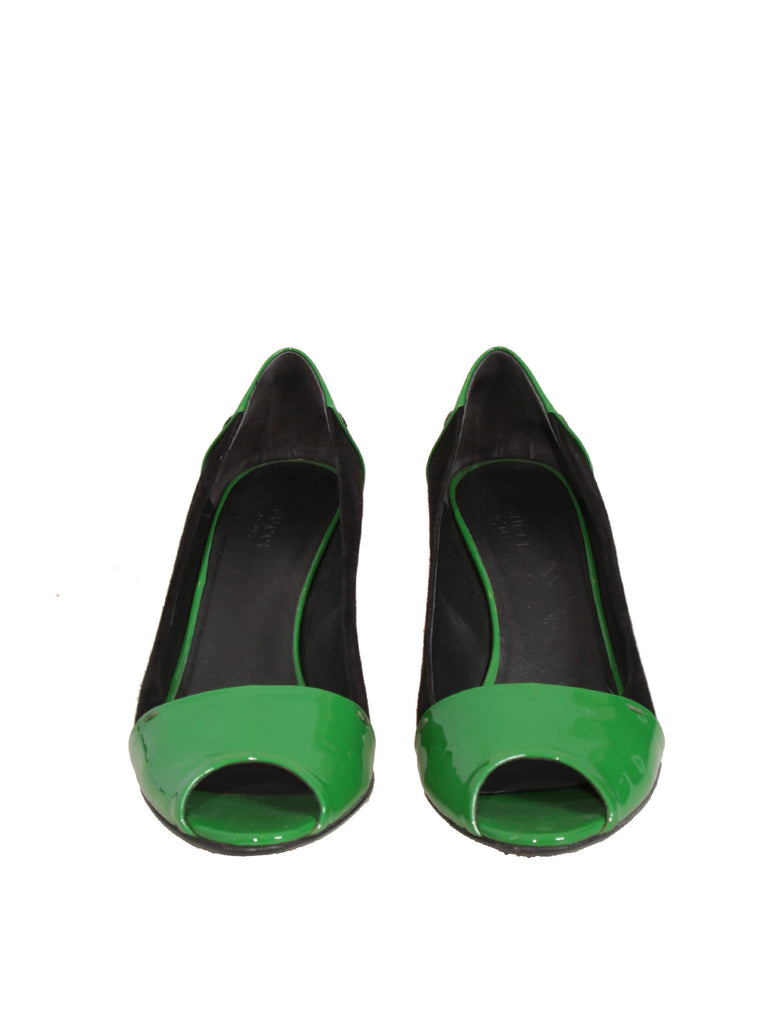Gucci Peep-Toe Pumps