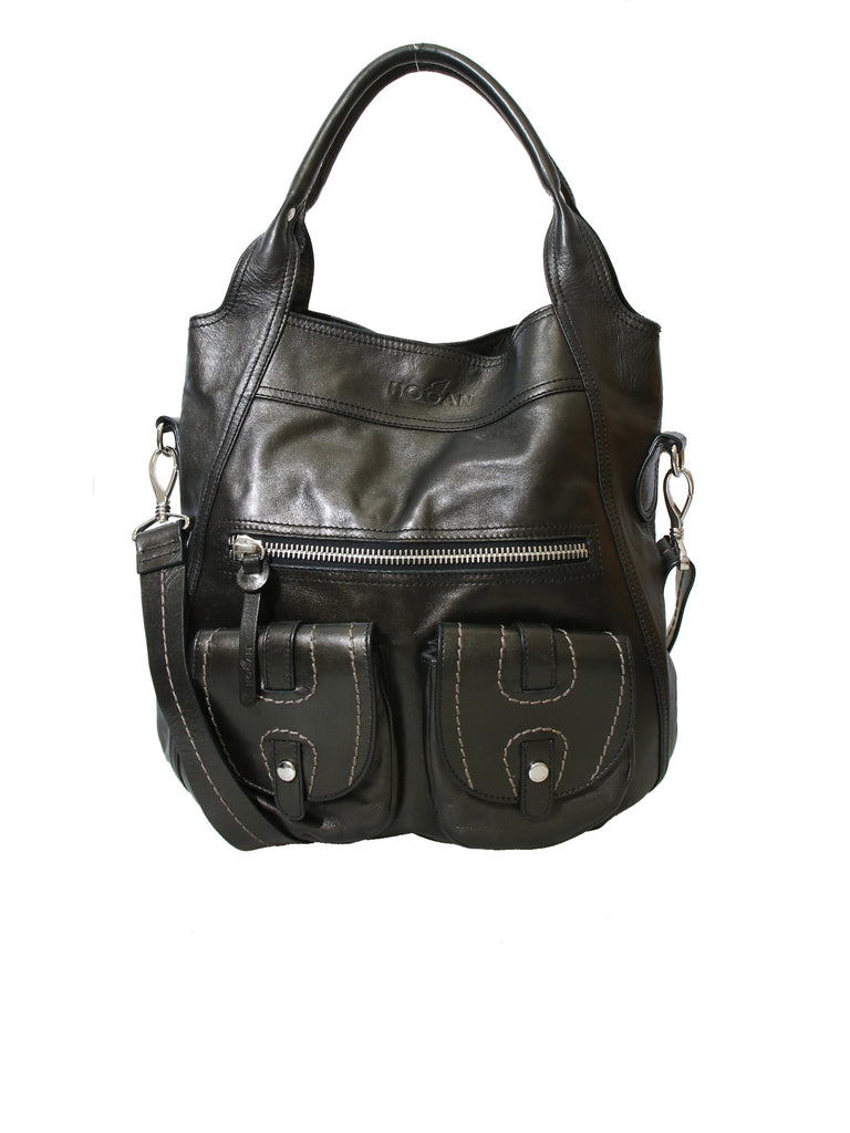 Hogan Leather Cross Body Bag