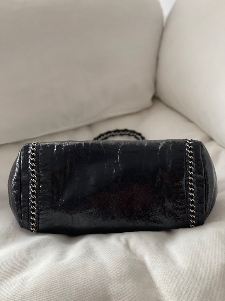 Chanel Vintage Patent Leather Shoulder Bag