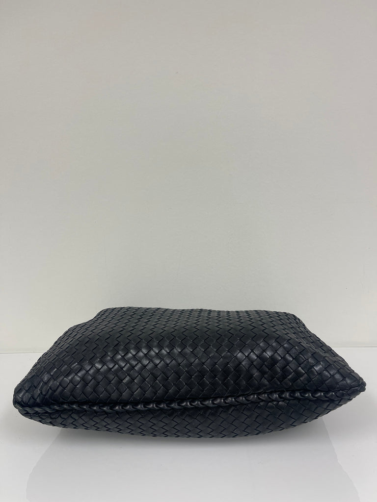Bottega Veneta Vintage Intrecciato Leather Hobo