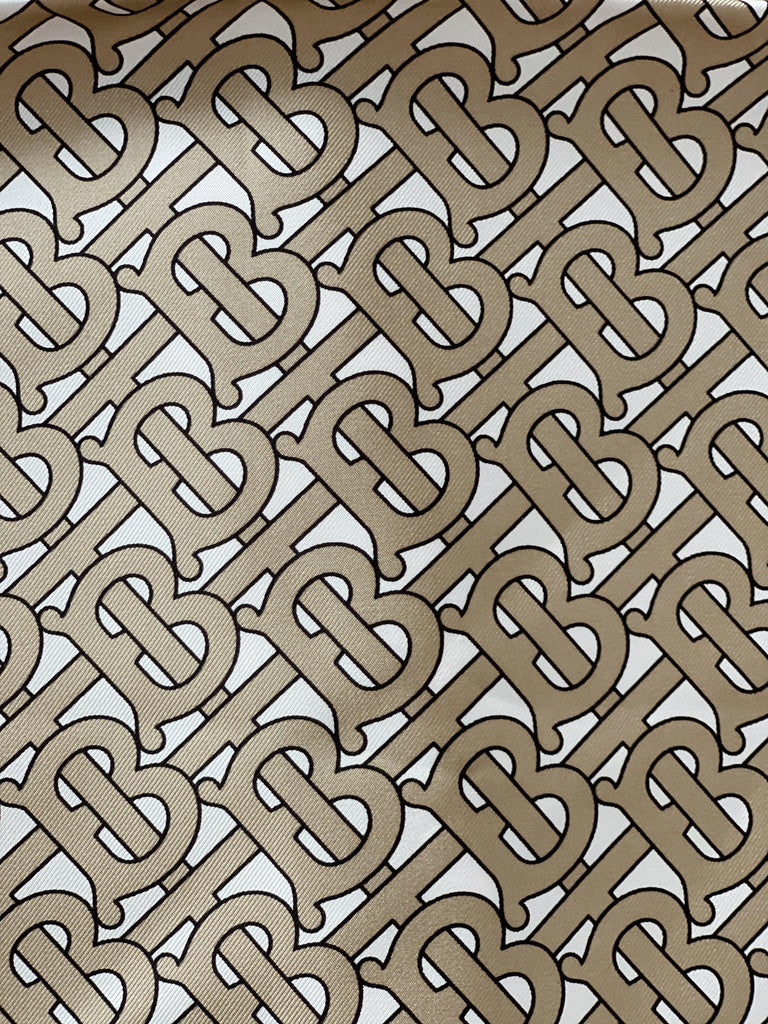 2021 Silk Monogram Scarf