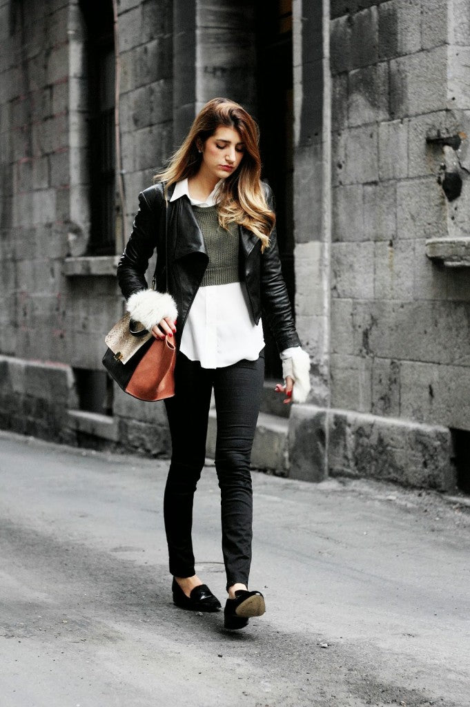 Maje Cropped Knit Sweater