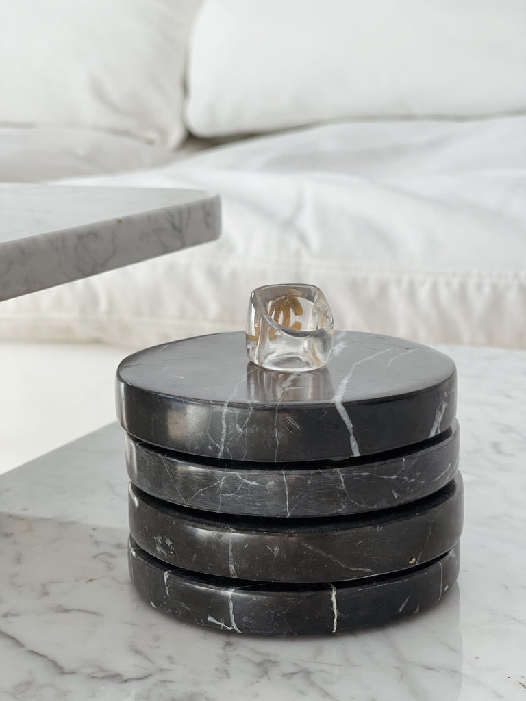 Chanel Vintage Acrylic Ring