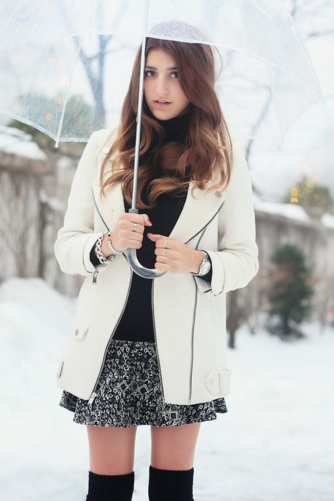 Parker Printed Flared McKenna Skirt