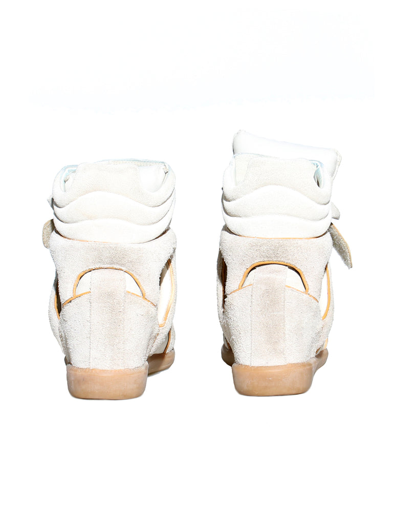 Isabel Marant Suede Wedge Sneakers