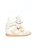 Isabel Marant Suede Wedge Sneakers