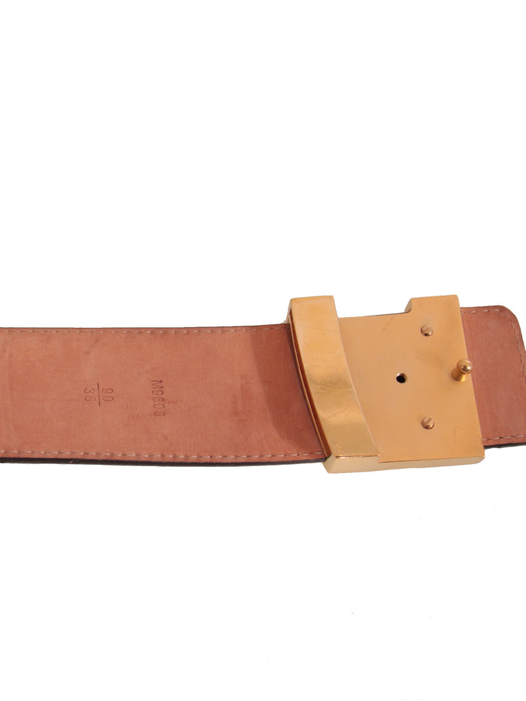Louis Vuitton LV Initiales 40MM Monogram Canvas Belt