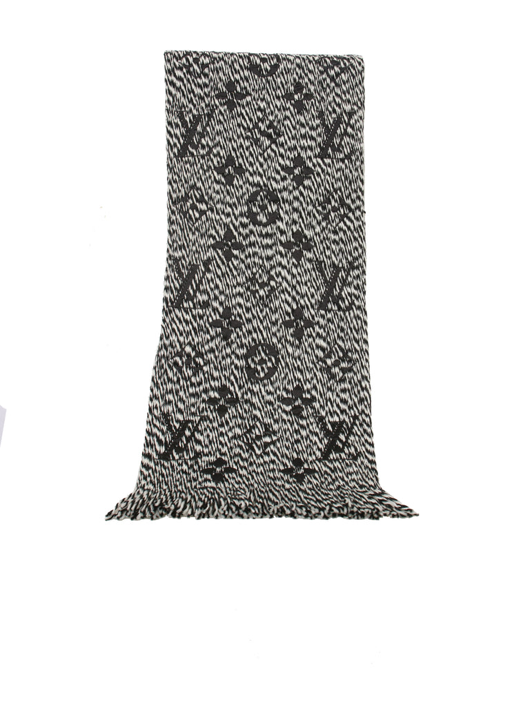 Louis Vuitton Wool and Silk Monogram Scarf