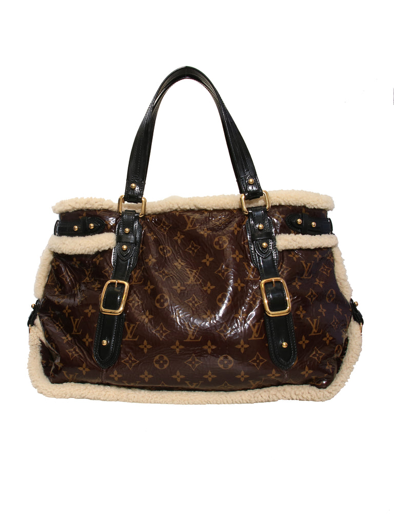 Louis Vuitton Shearling Thunder Tote Bag
