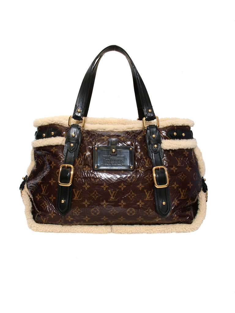 Louis Vuitton Shearling Thunder Tote Bag