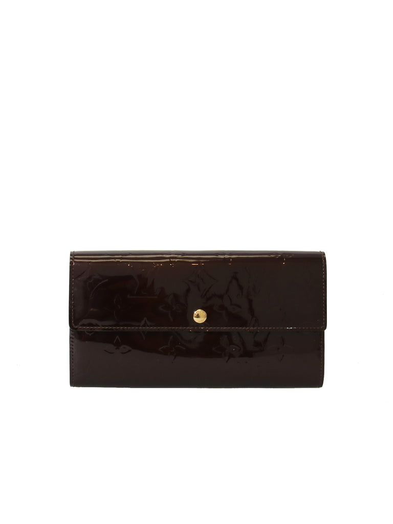 Louis Vuitton Monogram Vernis Sarah Wallet