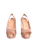 Christian Louboutin Patent Leather Slingback Pumps