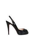 Christian Louboutin Patent Leather Slingback Pumps