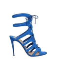 Christian Louboutin Suede Cage Sandals