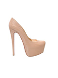 Christian Louboutin Patent Leather Platform Pumps
