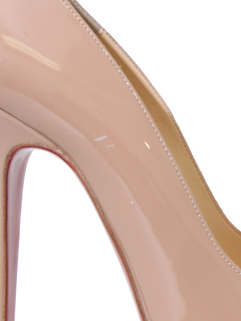 Christian Louboutin Patent Leather Platform Pumps