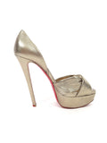 Christian Louboutin Metallic d'Orsay Pumps