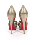 Christian Louboutin Metallic d'Orsay Pumps