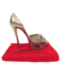 Christian Louboutin Metallic d'Orsay Pumps