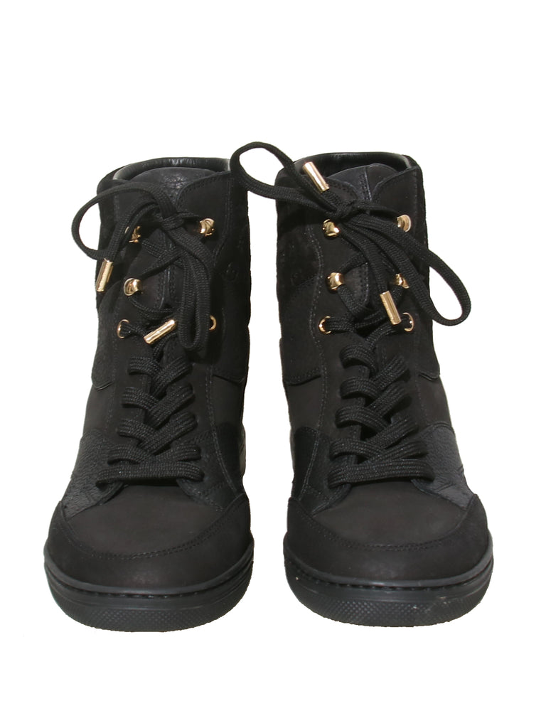 Louis Vuitton Monogram Wedge Sneakers