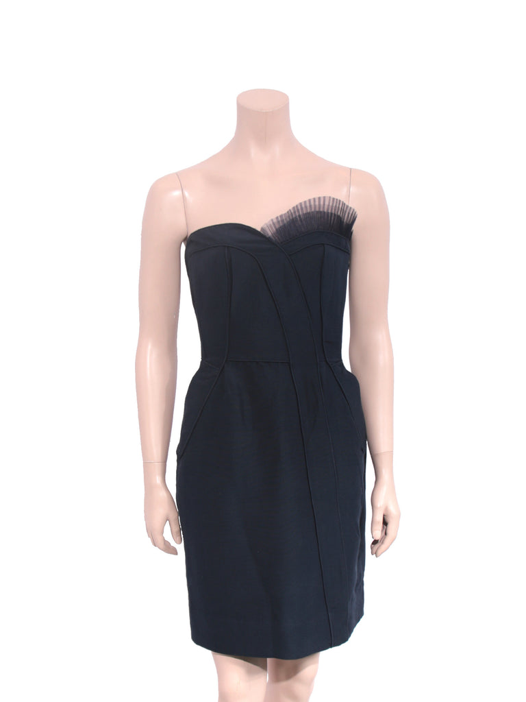 Marc by Marc Jacobs Strapless Ruffle Dress