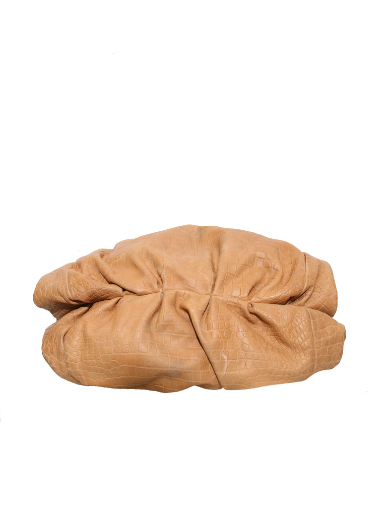 Michael Kors Embossed Leather Shoulder Bag