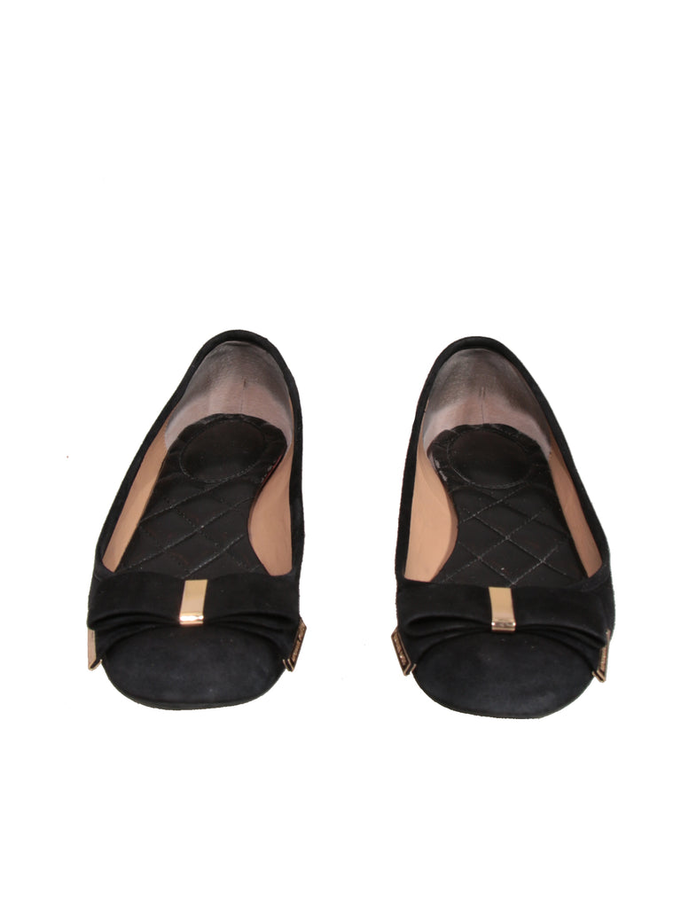 Michael Kors Suede Bow Pumps