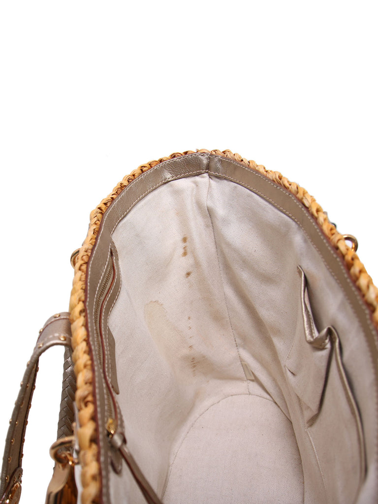 Michael Kors Santorini Straw Tote