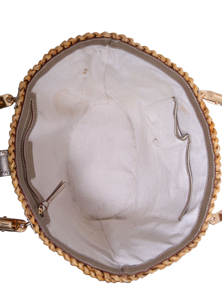 Michael Kors Santorini Straw Tote