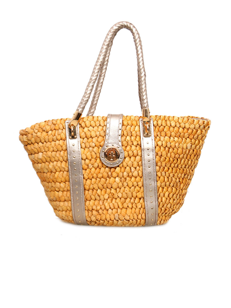 Michael Kors Santorini Straw Tote