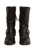Miu Miu Leather Mid-Calf Boots