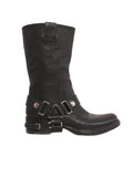 Miu Miu Leather Mid-Calf Boots