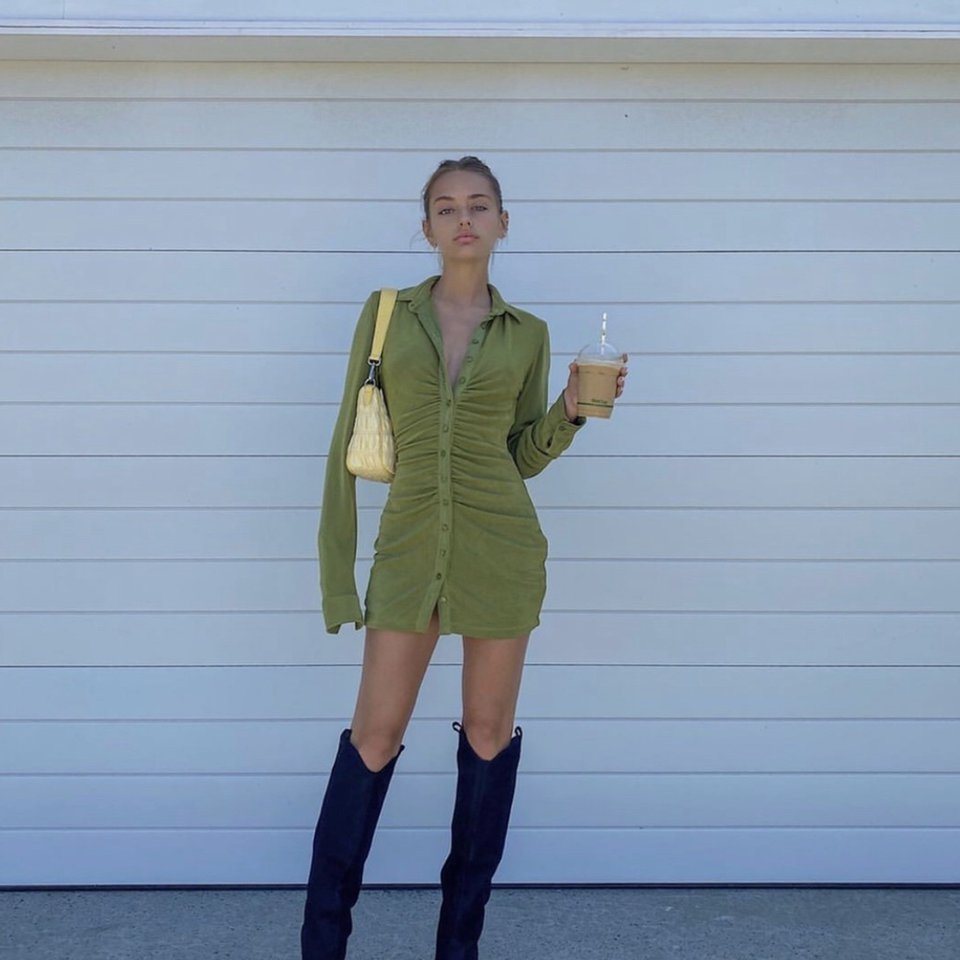 WIth Jean Andy Dress