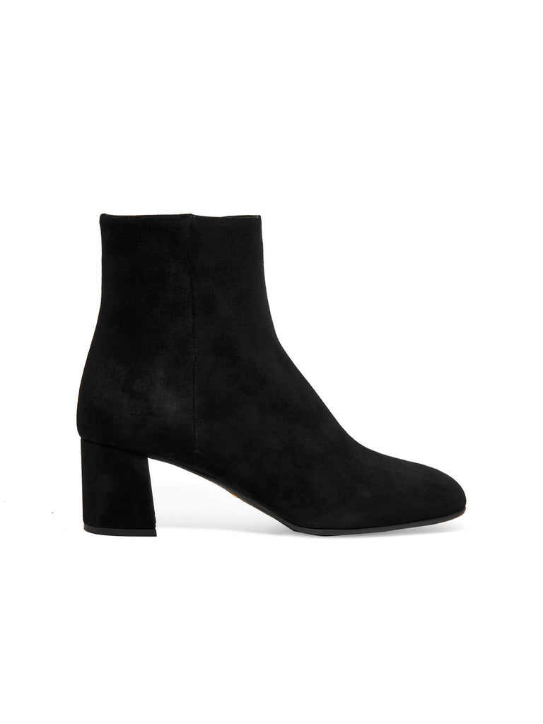Prada Suede Wedge Booties