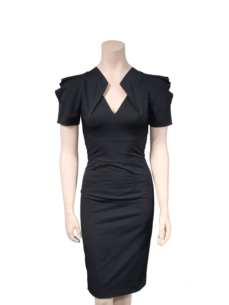 Roland Mouret Short Sleeve Dress