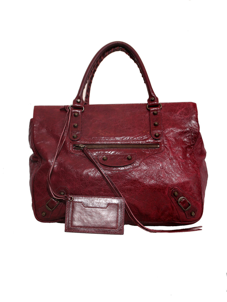 Balenciaga Motocross Classic Tote Bag