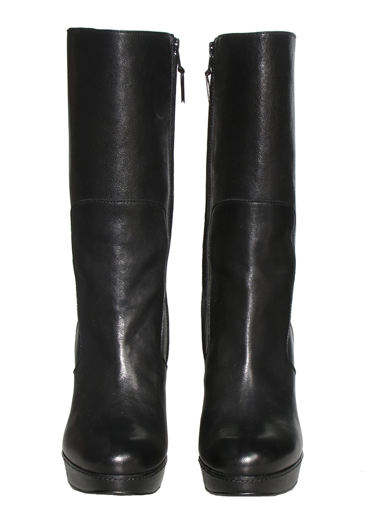 Stuart Weitzman Leather Mid-Calf Boots