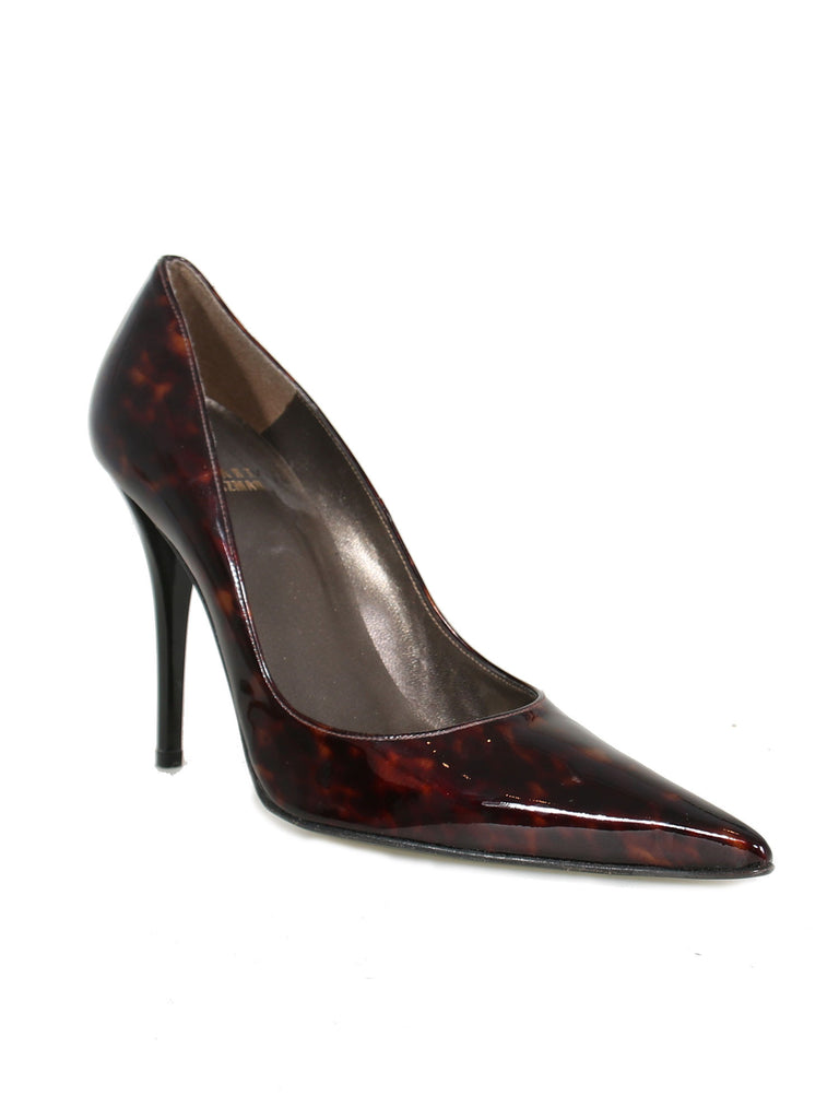 Stuart Weitzman Patent Leather Pointed Pumps