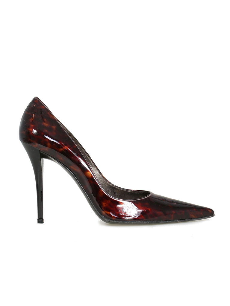 Stuart Weitzman Patent Leather Pointed Pumps