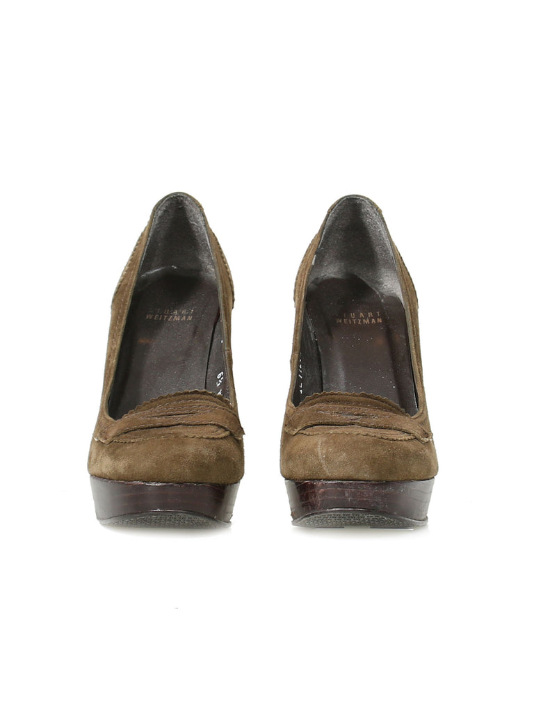 Stuart Weitzman Suede Pumps